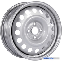 Штампованные диски TREBL X40924 16x6" 4x100мм DIA 54.1мм ET 49мм silver - фото