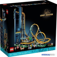 Конструктор LEGO Icons 10303 Американские горки с мертвой петлей - фото