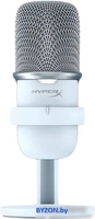Проводной микрофон HyperX SoloCast (белый) - фото