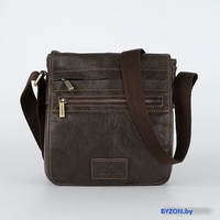 Сумка для ноутбука Poshete 253-01263-26-DBW (коричневый) - фото
