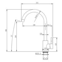 Смеситель ARFEKA AF SD-03SS304 BLACK GRAFIT - фото2
