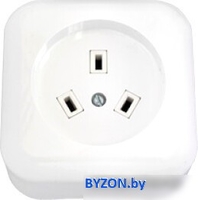 Розетка Bylectrica РА32-002 (белый) - фото