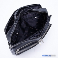 Мужская сумка Poshete 249-8132-8-BLK (черный) - фото2