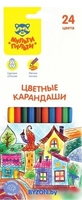 Набор цветных карандашей Мульти-пульти Невероятные приключения CP_41050 (24 цвета) - фото