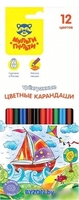 Набор цветных карандашей Мульти-пульти Невероятные приключения CP_41053 (12 цветов) - фото