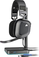 Наушники Corsair HS80 RGB USB (карбон) - фото2