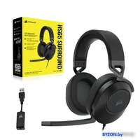 Наушники Corsair HS65 Surround (карбон) - фото2