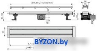 Трап/канал Alcaplast APZ13-DOUBLE9-550 - фото2