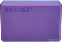 Блок для йоги Bradex SF 0732 (фиолетовый) - фото