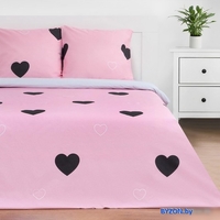 Постельное белье Этель Pink heart 7651731 - фото