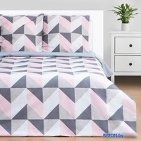 Постельное белье Этель Pink illusion 7533788 - фото