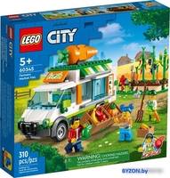 Конструктор LEGO City 60345 Фургон для фермерского рынка - фото
