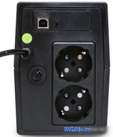 Источник бесперебойного питания Powerman Back Pro 650 Plus - фото2