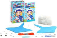 Набор для рукоделия Bondibon Игрушка из фетра. Скат ВВ1221 - фото2