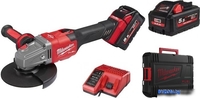 Угловая шлифмашина Milwaukee M18 FHSAG125XB-552X Fuel 4933471079 (с 2-мя АКБ) - фото