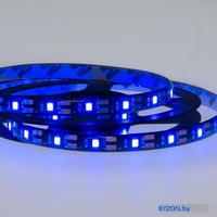 Светодиодная лента Lamper 1м с USB коннектором 5 В 8 мм IP65 SMD 2835 60 LED/m цвет свечения синий - фото