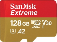 Карта памяти SanDisk Extreme microSDXC SDSQXAA-128G-GN6MN 128GB - фото
