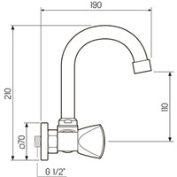 Смеситель РМС SL119-362 - фото2