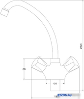 Смеситель РМС PL4-271F - фото2