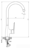 Смеситель Esko Lagos LG 519 - фото2