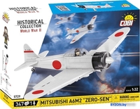 Конструктор Cobi World War II 5729 Mitsubishi A6M2 Zero-Sen - фото
