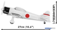 Конструктор Cobi World War II 5729 Mitsubishi A6M2 Zero-Sen - фото2