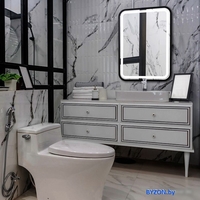 Silver Mirrors Зеркало Мальта-лофт 59x84 LED-00002353 - фото2
