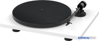 Виниловый проигрыватель Pro-Ject E1 (белый) - фото