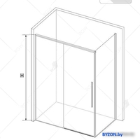 Душевой уголок RGW SV-42B 32324291-014 110x90 (черный/прозрачное стекло) - фото2