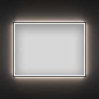 Wellsee Зеркало с фронтальной LED-подсветкой 7 Rays' Spectrum 172201210, 75 х 50 см (с сенсором и регулировкой яркости освещения) - фото
