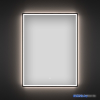 Wellsee Зеркало с фронтальной LED-подсветкой 7 Rays' Spectrum 172201280, 60 х 80 см (с сенсором и регулировкой яркости освещения) - фото