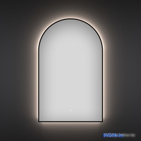 Wellsee Зеркало с фоновой LED-подсветкой 7 Rays' Spectrum 172201690, 40 х 70 см (с сенсором и регулировкой яркости освещения) - фото