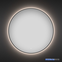Wellsee Зеркало с фоновой LED-подсветкой 7 Rays' Spectrum 172200160, 85 х 85 см (с сенсором и регулировкой яркости освещения) - фото