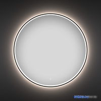 Wellsee Зеркало с фронтальной LED-подсветкой 7 Rays' Spectrum 172200220, 70 х 70 см (с сенсором и регулировкой яркости освещения) - фото