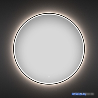 Wellsee Зеркало с фронтальной LED-подсветкой 7 Rays' Spectrum 172200250, 85 х 85 см (с сенсором и регулировкой яркости освещения) - фото
