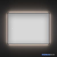 Wellsee Зеркало с фоновой LED-подсветкой 7 Rays' Spectrum 172200810, 65 х 40 см (с сенсором и регулировкой яркости освещения) - фото
