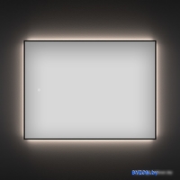 Wellsee Зеркало с фоновой LED-подсветкой 7 Rays' Spectrum 172200870, 70 х 50 см (с сенсором и регулировкой яркости освещения) - фото