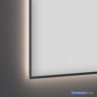 Wellsee Зеркало с фоновой LED-подсветкой 7 Rays' Spectrum 172200920, 55 х 80 см (с сенсором и регулировкой яркости освещения) - фото2