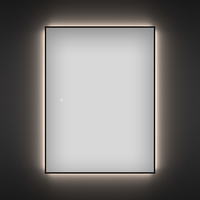 Wellsee Зеркало с фоновой LED-подсветкой 7 Rays' Spectrum 172201000, 70 х 90 см (с сенсором и регулировкой яркости освещения) - фото