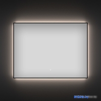 Wellsee Зеркало с фоновой LED-подсветкой 7 Rays' Spectrum 172201090, 120 х 80 см (с сенсором и регулировкой яркости освещения) - фото