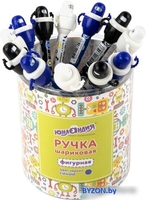 Ручка шариковая Юнландия Робот 143790 (в ассортименте) - фото