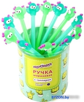 Ручка шариковая Юнландия Цветущий кактус 143781 (в ассортименте) - фото