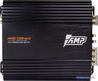 Автомобильный усилитель AMP MASS 1.500 ver.2 - фото