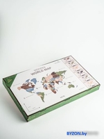 Пазл Woodary Карта мира на английском языке XL 3191 - фото2