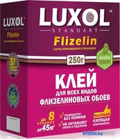 Клей для обоев Luxol Standart Флизелин (250 г) - фото