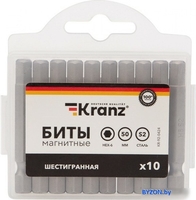 Набор бит Kranz KR-92-0424 (10 шт) - фото