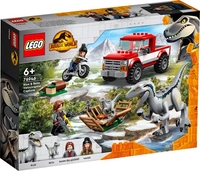 Конструктор LEGO Jurassic World 76946 Блу и поимка бета-велоцираптора - фото