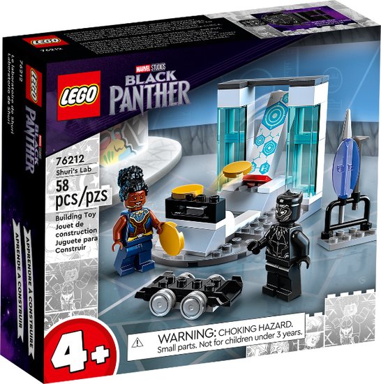 Конструктор LEGO Marvel 76212 Лаборатория Шури Конструктор LEGO Marvel 76212 Лаборатория Шури