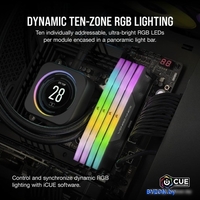 Оперативная память Corsair Vengeance RGB 2x16ГБ DDR5 6000 МГц CMH32GX5M2B6000C40 - фото2