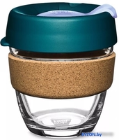 Многоразовый стакан KeepCup Brew Cork S Eventide 227мл (бирюзовый) - фото